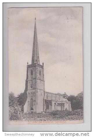 Dumbleton St. JOHN THE EVANGELIST SLYMBRIDGE SLIMBRIDGE CHURCH Nr WOTTON UNDER EDGE GLOUCESTERSHIRE USED 1905 STONEHOUSE - Otros & Sin Clasificación