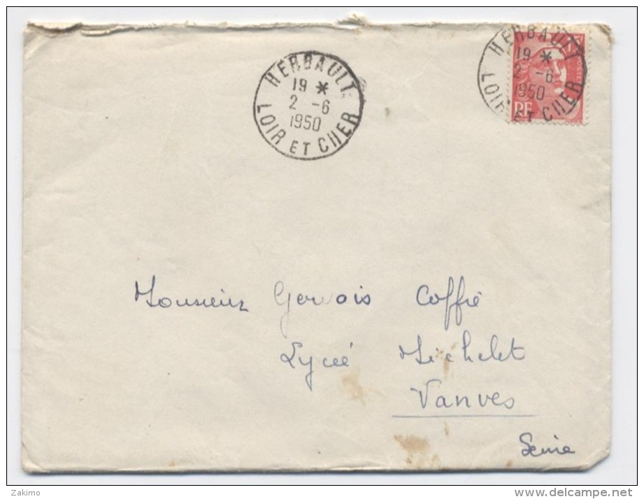 LETTRE -1950--LOIR ET CHER  ----E415 - Other & Unclassified