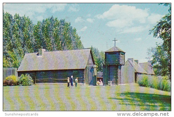 Fort Sainte Marie De Gannentaha Syracuse New York 1962 - Syracuse