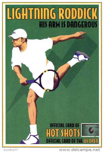 Andy Roddick Postcard - Size 15x10 Cm. Aprox. - Tenis