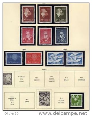 Suède (1960)  - Lot De Neufs** - Unused Stamps
