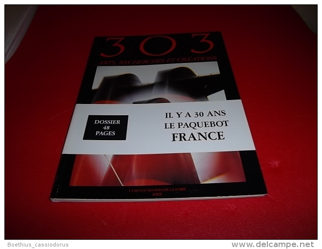 REVUE 303 DOSSIER 48 PAGES SUR " LE FRANCE " Avec COUPE LONGITUDINALE DU PAQUEBOT - Sonstige & Ohne Zuordnung