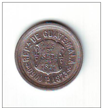 GUATEMALA SILVER COIN 2 Reales KM149 VF 1873 - Guatemala