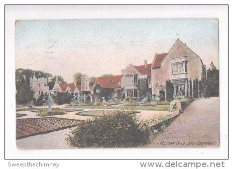 SOUTHAM DE LA BERE  CHELTENHAM USED 1912 STATELY HOME STATELY HOUSE - Autres & Non Classés