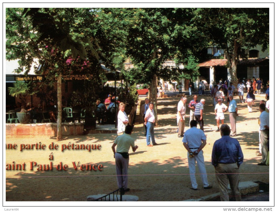 (DD 200) France - St Paul De Vence Bowling - Pétanque - Boliche