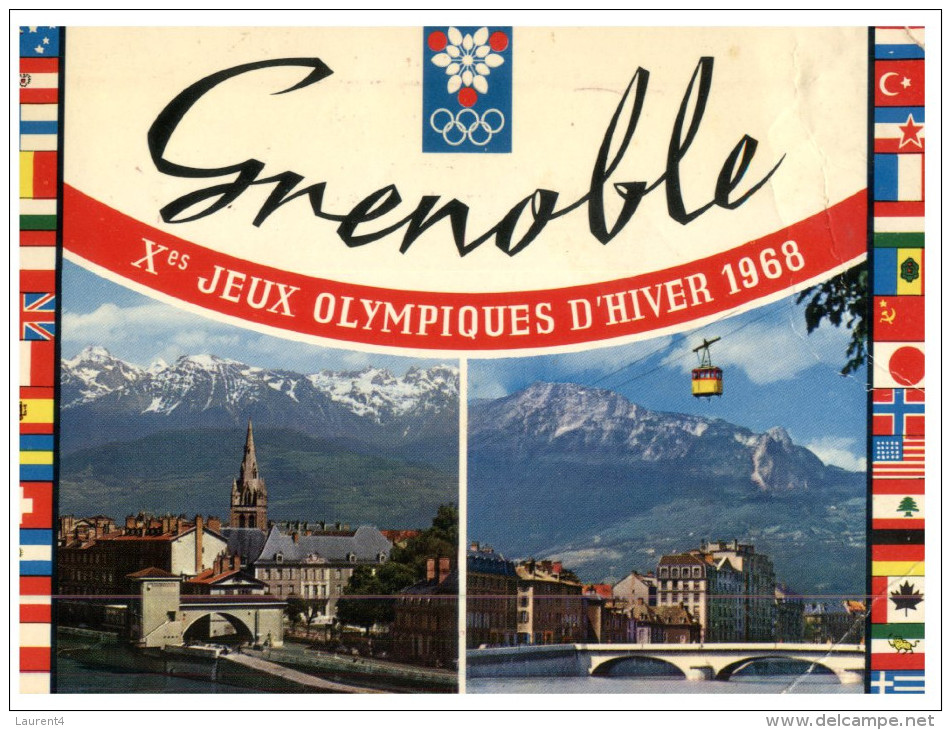 (DD 200) France - Grenoble 1968 Olympic Games - Jeux Olympiques