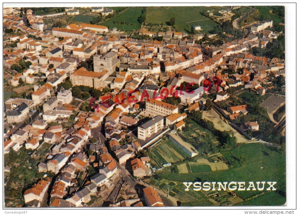 43 -  YSSINGEAUX - VUE GENERALE AERIENNE - Yssingeaux