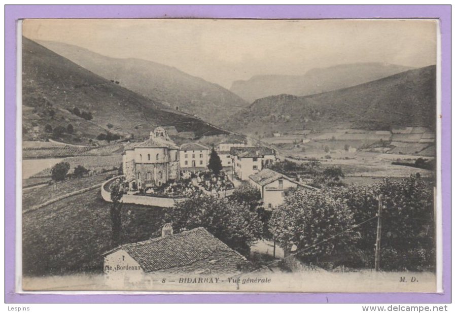 64 - BIDARRAY -- Vue Générale - Bidarray