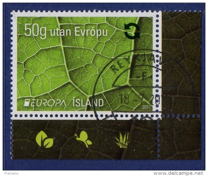 PIA - ISLANDA - 2011 : Europa - (YVERT  1231-32) - Usati