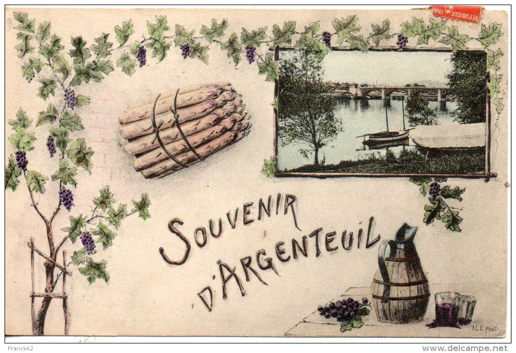 95. Argenteuil. Souvenir - Argenteuil