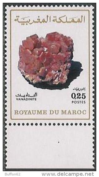 Maroc / Morocco (1974) - Vanadinite. Minéral - Minéraux / Minerals. - Minerali