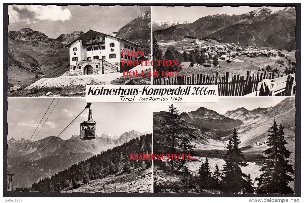 Kölnerhaus-Komperdell 2000m...NOT Used.. See The 2 Scans  For Condition. ( Originalscan !!! ) - Landeck