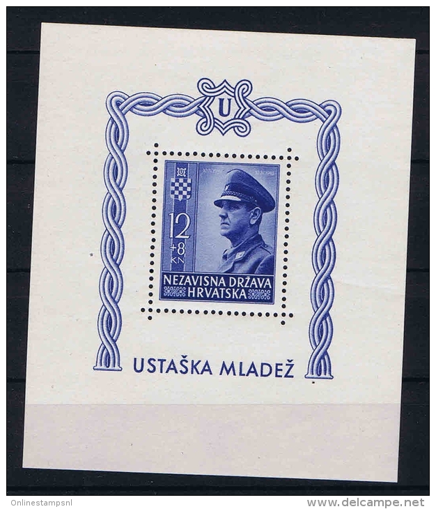 Croatia, Kroatien, Hrvatska, Block 4 A MNH/** - Kroatië