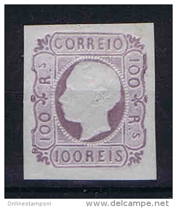 Portugal: 1862, Mi.nr. 16, Yv Nr 17, MH/*,  Very Wide And Nice Borders - Neufs