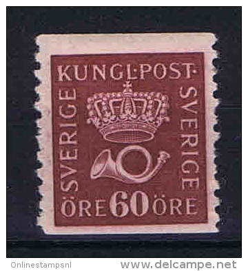 Sweden: 1921 Mi   196 I  Vierzeitig, MH/* - Unused Stamps