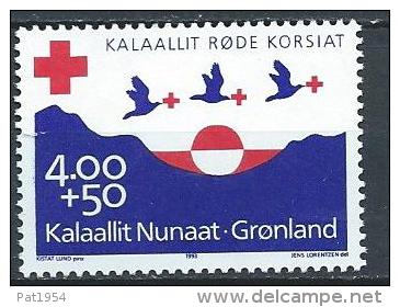 Groënland 1993, N°224 Neuf Croix Rouge Surtaxe - Nuevos