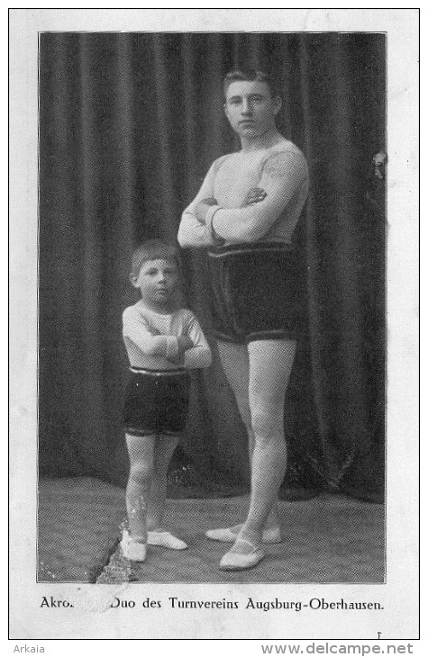 Cirque :Duo Des Turnvereins (1912) - Cirque