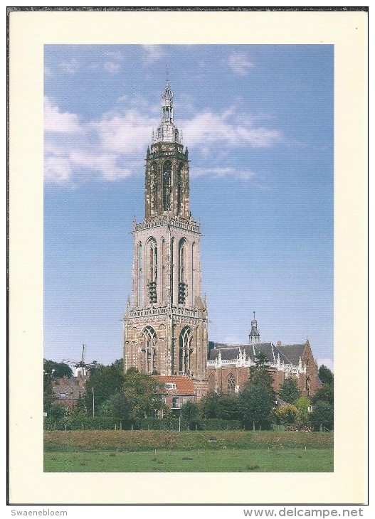 NL.- Rhenen. Cunerakerk. Dubbele Kaart. - Rhenen