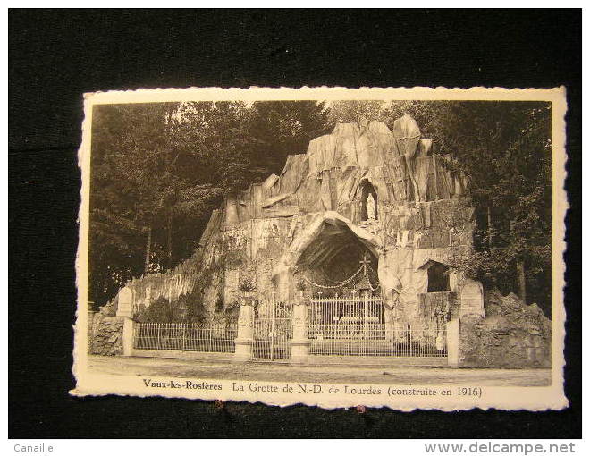 N/s-52 /  Luxembourg - Vaux-sur-Sûre / La Grotte De N.-D. De Lourdes (Construite En 1916)   / Non Circulé  .- - Vaux-sur-Sûre