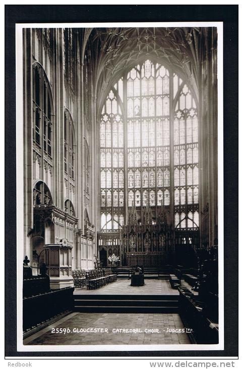 RB 989 - Judges Real Photo Postcard - Gloucester Cathedral Choir - Gloucestershire - Gloucester