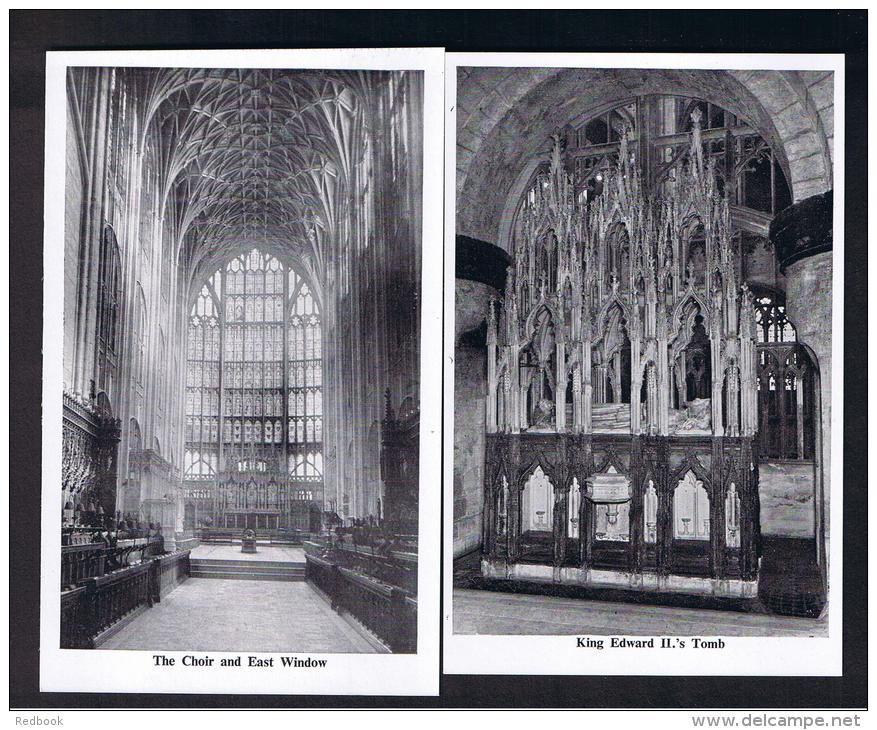 RB 989 - 6 Unused Postcards - Gloucester Cathedral - Gloucestershire - Gloucester