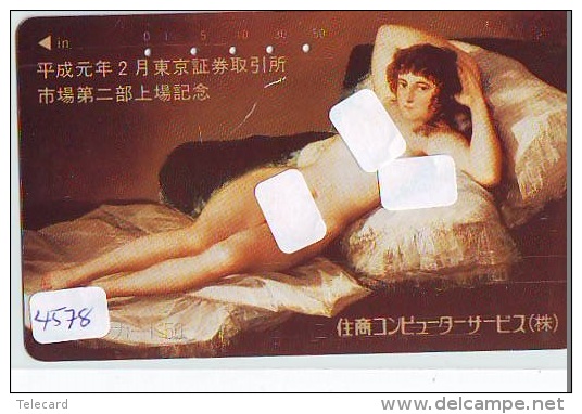 Télécarte Japon EROTIQUE (4578) EROTIC * Japan PHONECARD EROTIK * BIKINI GIRL * FEMME  SEXY LADY - Moda