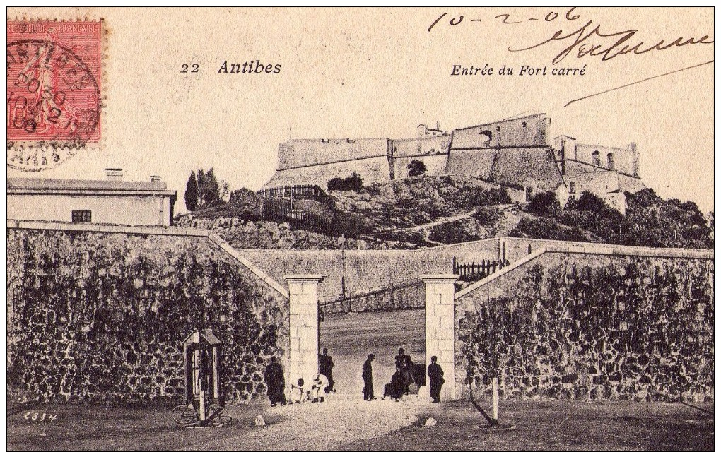 Antibes-entree Du Fort Carre - Sonstige & Ohne Zuordnung
