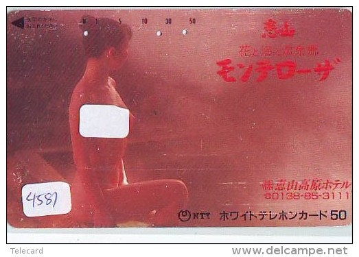 Télécarte Japon EROTIQUE (4581) EROTIC *  Japan PHONECARD EROTIK * BIKINI GIRL * FEMME  SEXY LADY - Fashion