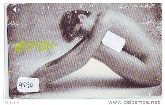 Télécarte Japon EROTIQUE (4590) EROTIC *  Japan PHONECARD EROTIK * BIKINI GIRL * FEMME  SEXY LADY - Moda