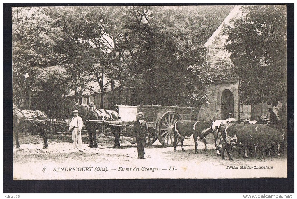 SANDRICOURT . Ferme Des Granges . - Autres & Non Classés