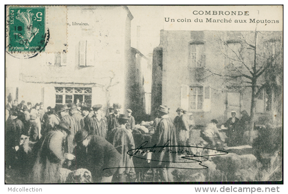 63 COMBRONDE / Un Coin Du Marché Aux Moutons / - Combronde