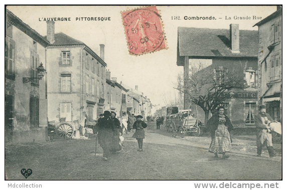 63 COMBRONDE / La Grande Rue / - Combronde