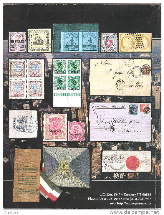 Nutmeg Stamps Auction # 56,October 2002,Used In Good Condition - Catalogues For Auction Houses