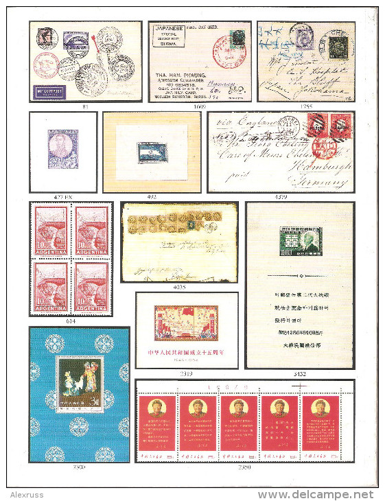 Nutmeg Stamp Auction # 51,August 2002,Used In Good Condition - Catalogues For Auction Houses