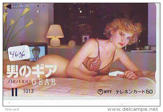 Télécarte Japon EROTIQUE (4636) EROTIC *  Japan PHONECARD EROTIK * BIKINI GIRL * FEMME  SEXY LADY - Moda