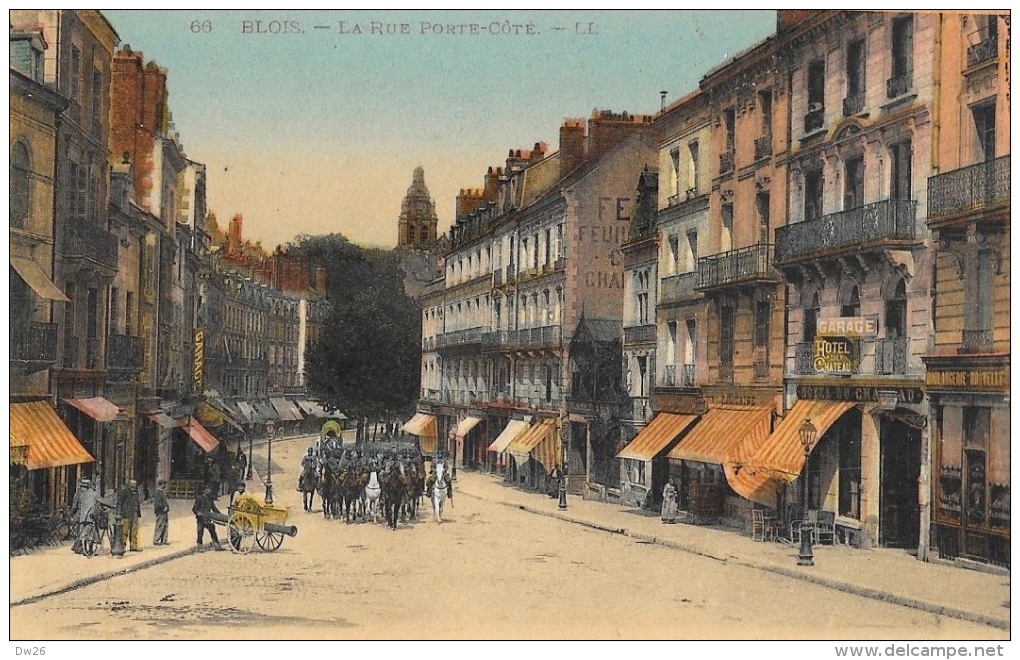 Blois - La Rue Porte-Côté - Carte LL, Non Circulée - Blois