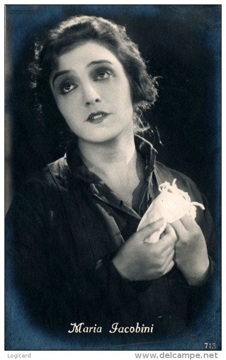 CINEMA ATTRICE ITALIANA MARIA JACOBINI 1892 - 1944 - Actors