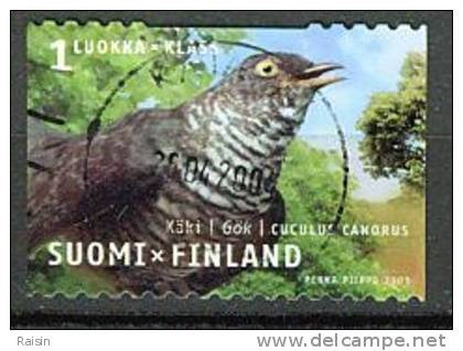 Finlande Coucou Yvert 1595 Oblitéré Image Non Contractuelle Cote 1,00 - Other & Unclassified