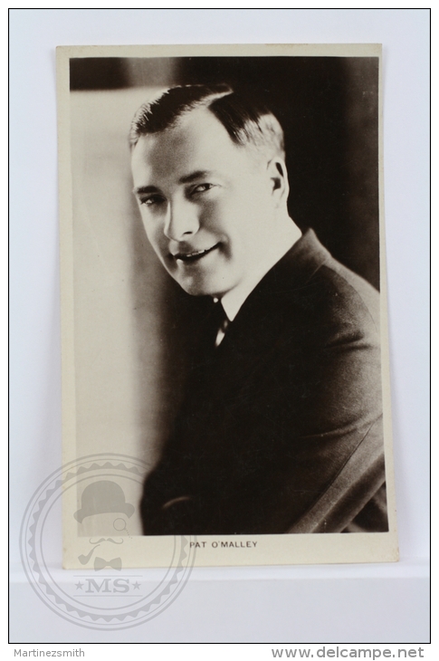 Old Actor Real Photo Postcard/ Real Photograph: Pat O´Malley - Picturegoer Series - Actores