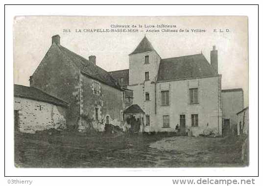 CPA 44 LA CHAPELLE BASSE-MER ANCIEN CHATEAU DE LA VRILLERE - La Chapelle Basse-Mer