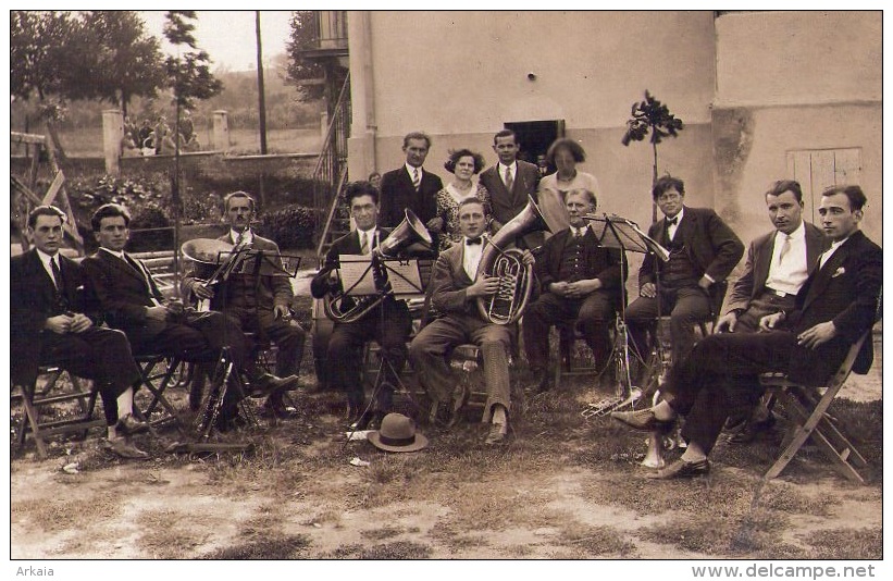 Musique : Orchestre - Carte Photo Animée (vierge) - Musique Et Musiciens