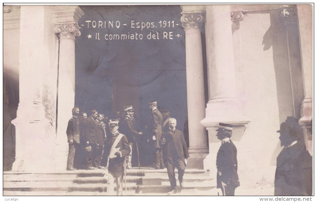 Torino Esposizione 1911 - Il Commiato Del Re - Case Reali