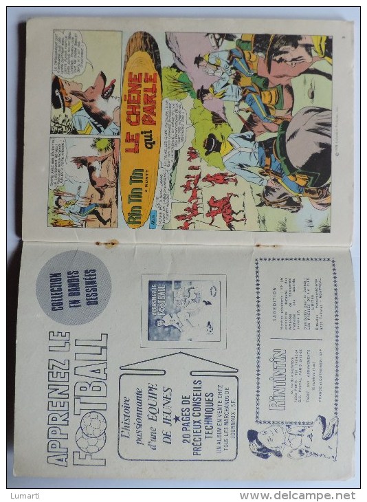 Rintintin & Rusty - Mensuel N°104 - Le Chene Qui Parle - Star Trex : L'asteroide Du D  - Sagedition - Depot Legal :1978. - Rintintin