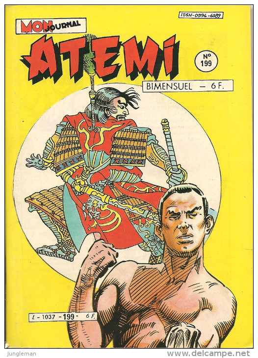 Atémi N° 199 - Editions Aventures Et Voyages - Bimensuel - Avec Air Hawk - Hurricane Boy - Rocky - Mars 1985 - TBE - Atemi