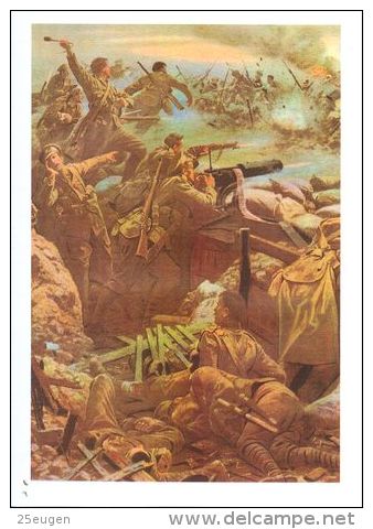 WW I IN ART /   CANADIANS AT SECOND YPRES  / Postcard Unused   ( M 106 ) - Weltkrieg 1914-18