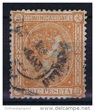 Spain: 1875 Michel Nr 149 Used Short Perfo - Usados