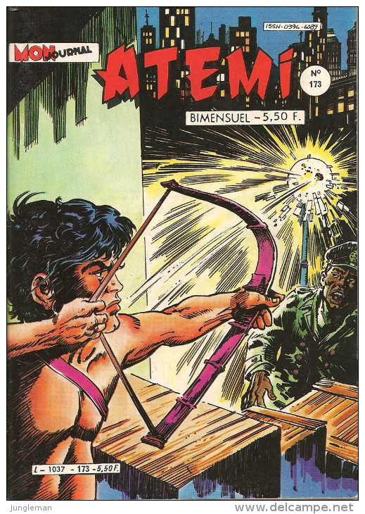 Atémi N° 173 - Editions Aventures Et Voyages - Bimensuel - Avec Jimmy Chang - Rocky - Cliff - Février 1984 - TBE - Atemi
