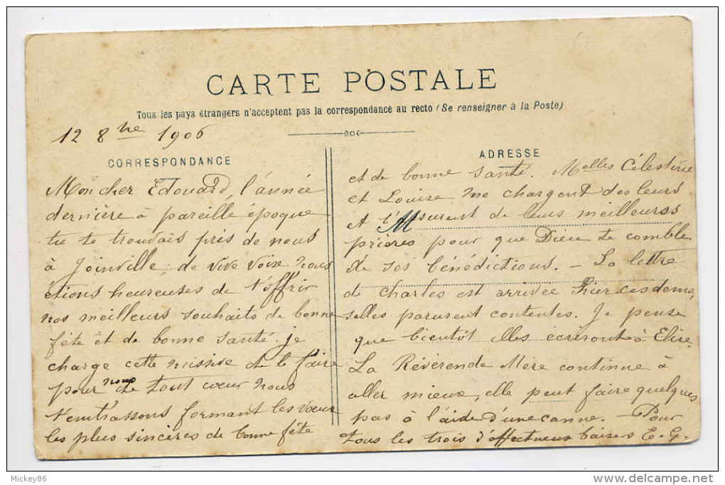 POISSONS--1906--Intérieur Du Portail  éd Dupond-Dormoy - Poissons