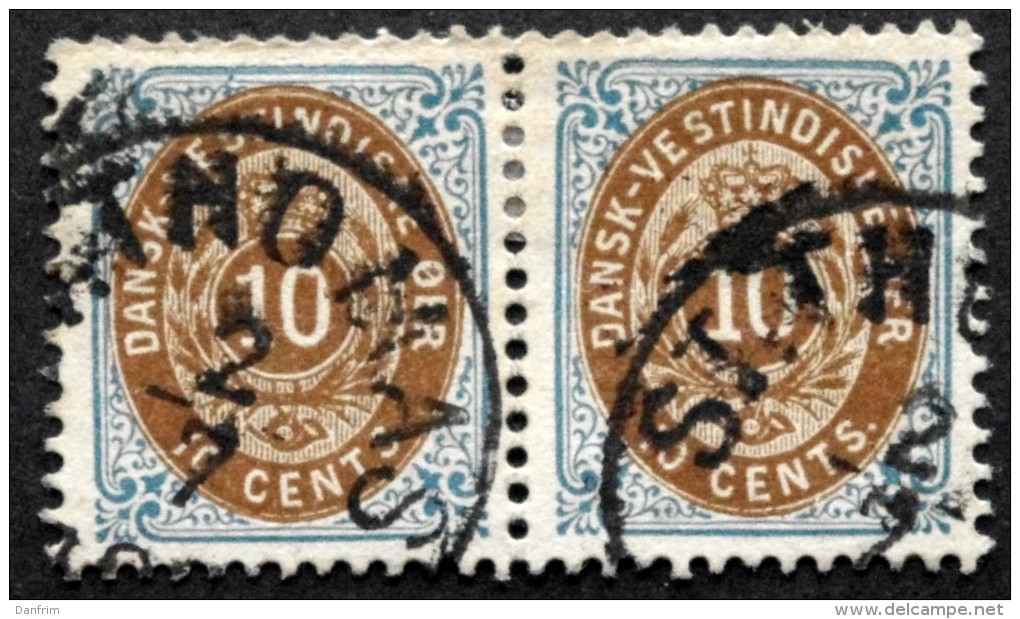 Danish West Indies 1901   Minr.20 I   (O) ST. Thomas  ( Lot 1359 ) - Antille