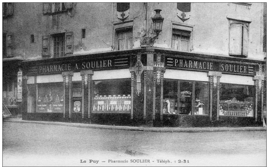 20      PUY  DE  DOME     -   PHARMACIE  SOULIER - Autres & Non Classés